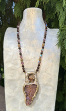 Load image into Gallery viewer, The Alchemist Necklace / Ammonite / Ametrine