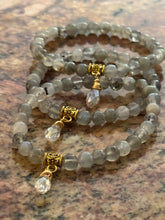 Load image into Gallery viewer, The Lightworker - Labradorite / Swarovski Crystal