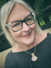 Load image into Gallery viewer, Starlight Whisper Necklace / Apophyllite / Amazonite