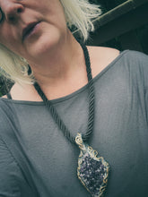 Load image into Gallery viewer, Mystic Echo Necklace / Amethyst Cluster
