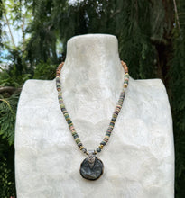 Load image into Gallery viewer, Whispers of Growth Necklace / Moss Agate