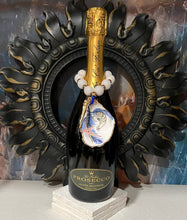 Load image into Gallery viewer, Wine Bottle Charm / Oyster Shell Ornament
