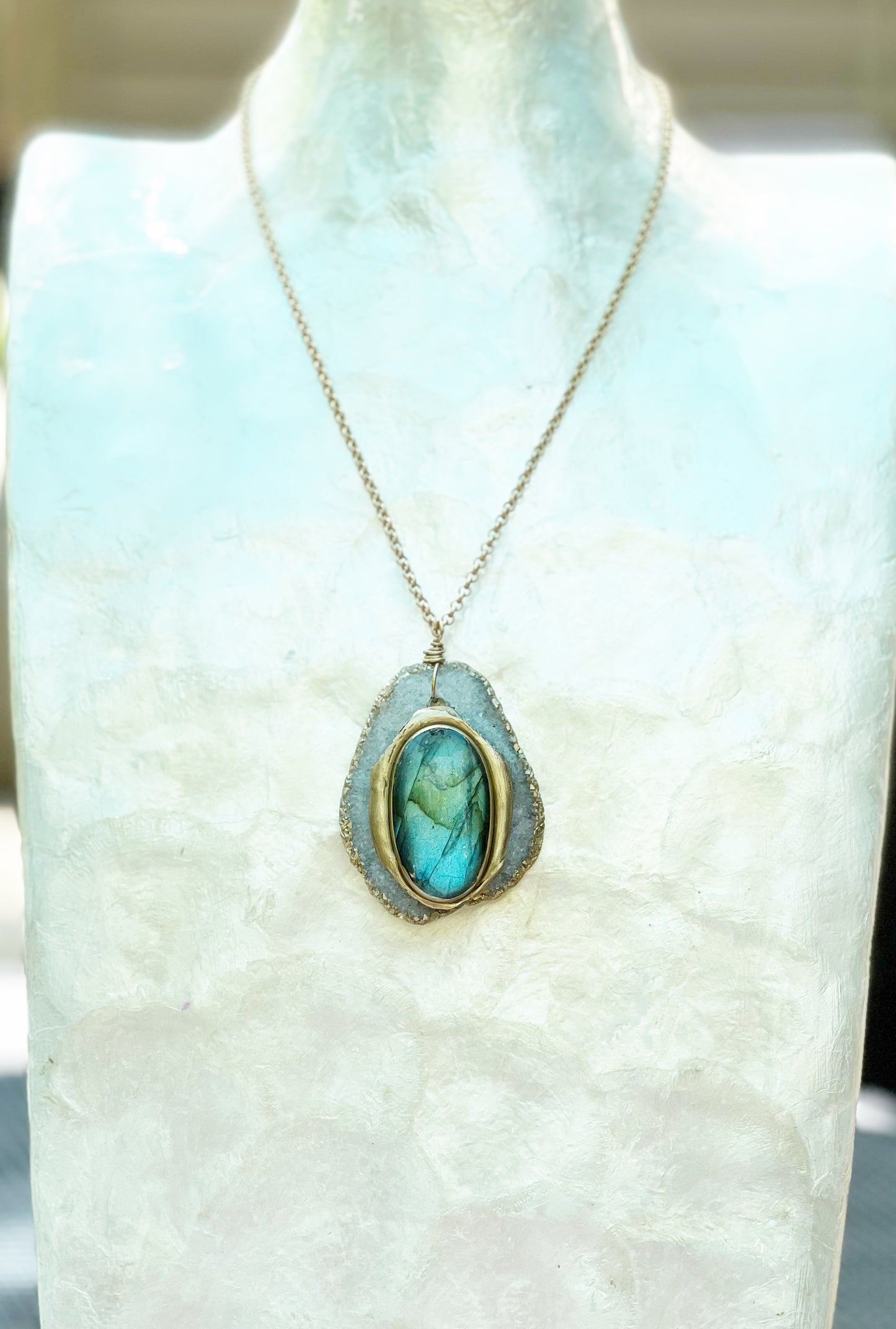 Divine Light Necklace / Labradorite