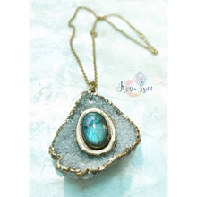 Load image into Gallery viewer, Honoring the Light Within Necklace / Labradorite