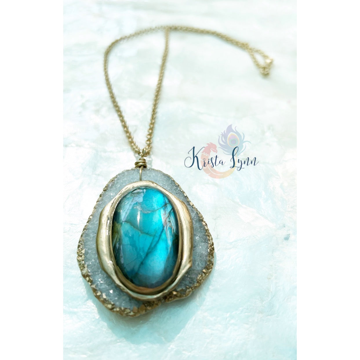 Divine Light Necklace / Labradorite
