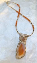 Load image into Gallery viewer, Ignited Necklace / Citrine / Agate