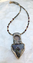 Load image into Gallery viewer, The Turning Point / Dragon Blood Jasper / Ammonite