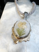 Load image into Gallery viewer, The Light of the Wild Flower Necklace / Selenite
