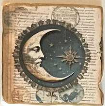 Load image into Gallery viewer, Moon - Travertine Tile Coasters