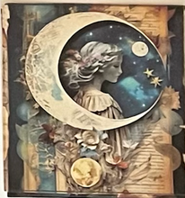 Load image into Gallery viewer, Moon - Travertine Tile Coasters