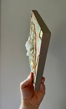 Load image into Gallery viewer, MINDFUL INTENTIONS /Quartz / Geode Inspired Wall Art / One of a Kind / Resin Art