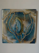 Load image into Gallery viewer, EMOTIONAL STRENGTH / Agate Slice / Geode Inspired Wall Art / One of a Kind / Resin Art