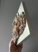 Load image into Gallery viewer, HEARTFELT GIFT OF THE SEA / Sea Glass / Shells / Wall Decor / Wall Art