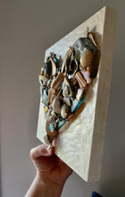 Load image into Gallery viewer, THE GIFT OF THE SEA / Sea Glass / Shells / Wall Decor / Wall Art