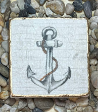 Load image into Gallery viewer, Travertine Tile Coaster (mix and match)