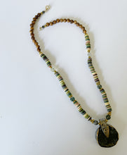 Load image into Gallery viewer, Whispers of Growth Necklace / Moss Agate