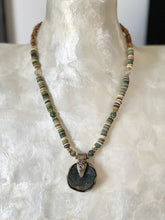 Load image into Gallery viewer, Whispers of Growth Necklace / Moss Agate