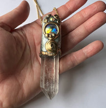 Load image into Gallery viewer, Clarity Healing Energizing Necklaces / Clear Quartz