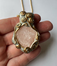 Load image into Gallery viewer, Love What Is Necklace / Rose Quartz