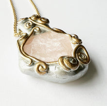 Load image into Gallery viewer, Love What Is Necklace / Rose Quartz