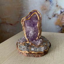 Load image into Gallery viewer, Divine Path of Peace / Amethyst / Home Decor / Gift of Good Intention