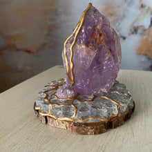 Load image into Gallery viewer, Divine Path of Peace / Amethyst / Home Decor / Gift of Good Intention