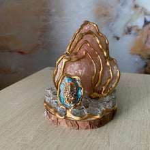 Load image into Gallery viewer, Unconditional Love / Rose Quartz / Apatite / Home Decor / Gift of Good Intention