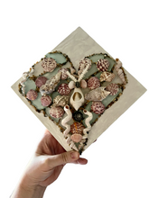 Load image into Gallery viewer, HEARTFELT GIFT OF THE SEA / Sea Glass / Shells / Wall Decor / Wall Art