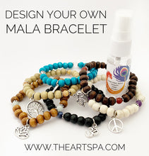 Load image into Gallery viewer, Design Your Own Mala Bracelet - 27 Beads - Prayer Beads - Intention Bracelet - Simple Reminder