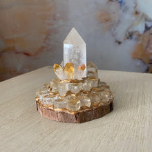 Load image into Gallery viewer, Mystical Manifest / Citrine / Clear Quartz / Home Decor / Gift of Good Intention