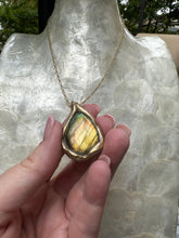Load image into Gallery viewer, Honoring the Light Within Necklace / Labradorite
