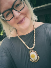 Load image into Gallery viewer, Sunbeam Daisy Necklace / Selenite
