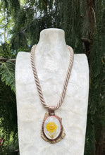 Load image into Gallery viewer, Sunbeam Daisy Necklace / Selenite
