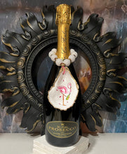 Load image into Gallery viewer, Wine Bottle Charm / Oyster Shell Ornament
