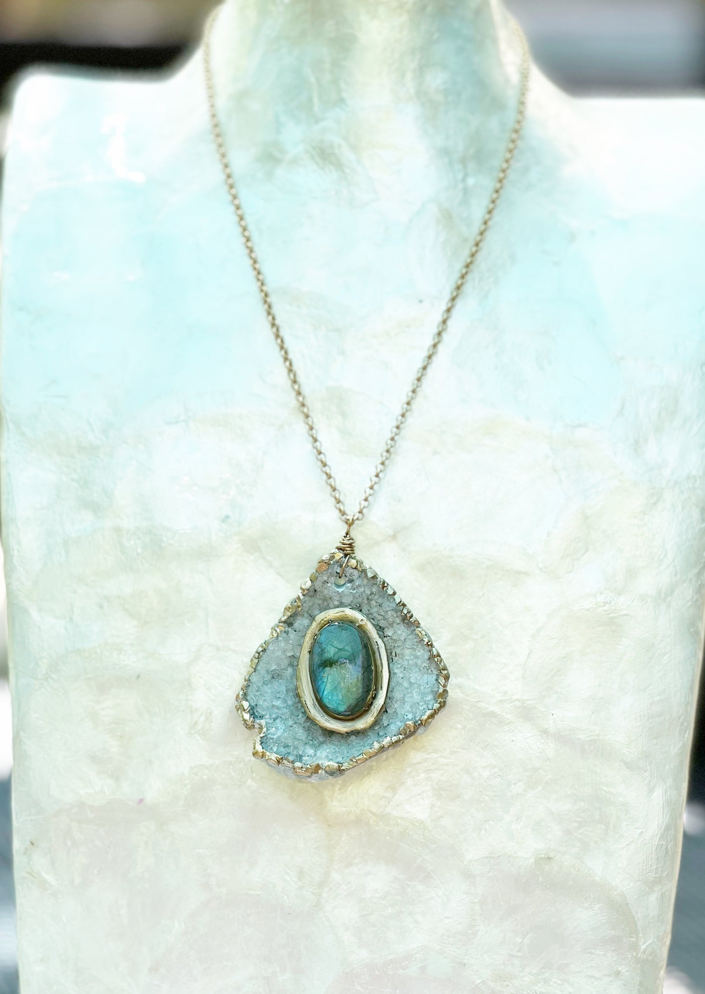 Honoring the Light Within Necklace / Labradorite