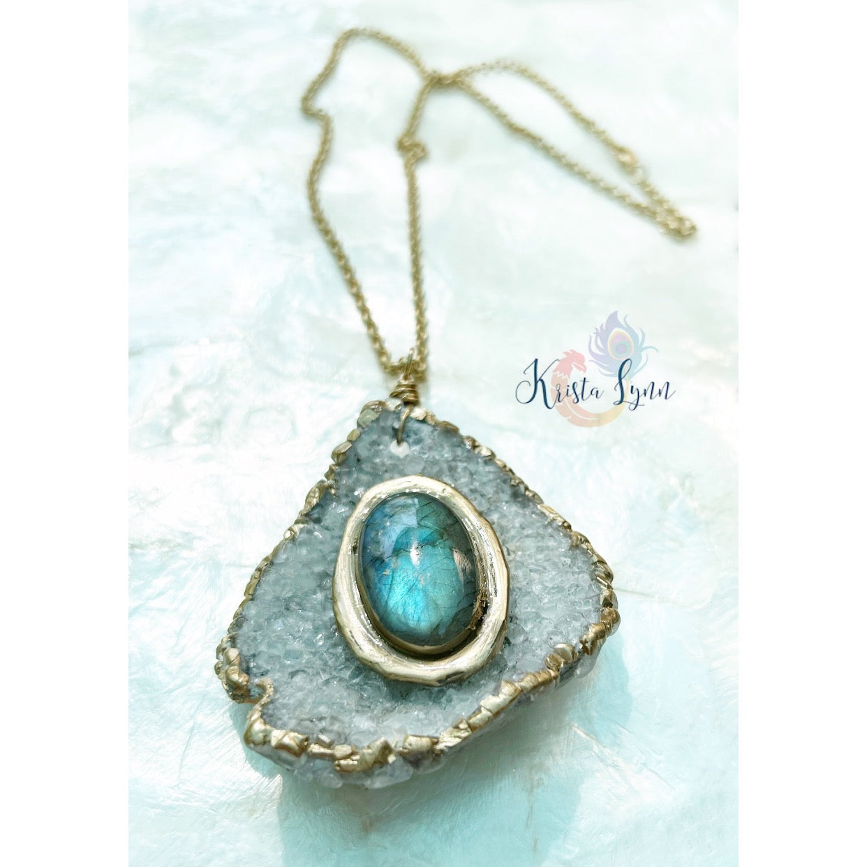 Honoring the Light Within Necklace / Labradorite