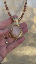 Load and play video in Gallery viewer, The Whisper Necklace / Rose Quartz
