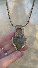 Load and play video in Gallery viewer, The Turning Point / Dragon Blood Jasper / Ammonite
