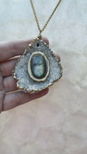 Load and play video in Gallery viewer, Honoring the Light Within Necklace / Labradorite
