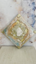 Load and play video in Gallery viewer, MINDFUL INTENTIONS /Quartz / Geode Inspired Wall Art / One of a Kind / Resin Art
