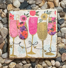 Load image into Gallery viewer, Travertine Tile Coaster (mix and match)
