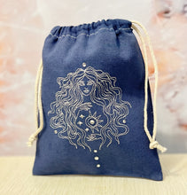 Load image into Gallery viewer, Goddess Embroidered Pouch

