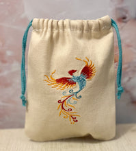 Load image into Gallery viewer, Phoenix Embroidered Pouch
