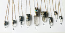 Load image into Gallery viewer, Clarity Healing Energizing Necklaces / Clear Quartz
