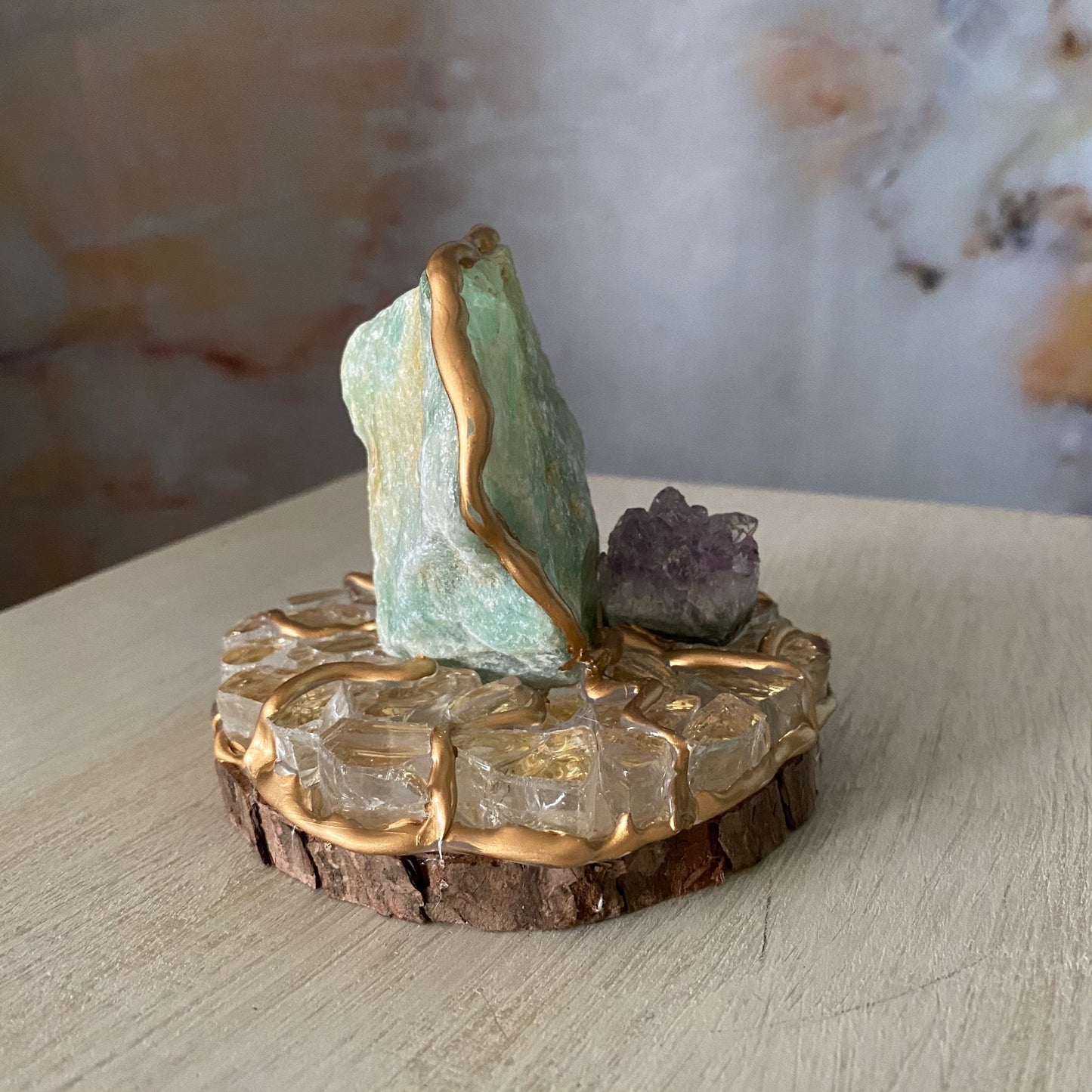 Clarity /Amazonite / Amethyst / Home Decor / Gift of Good Intention