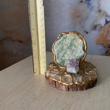 Load image into Gallery viewer, Clarity /Amazonite / Amethyst / Home Decor / Gift of Good Intention
