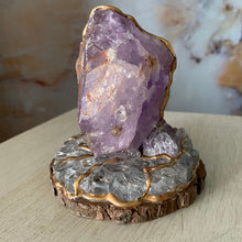 Load image into Gallery viewer, Divine Path of Peace / Amethyst / Home Decor / Gift of Good Intention
