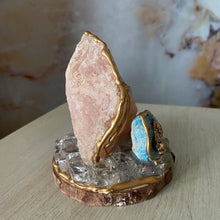 Load image into Gallery viewer, Unconditional Love / Rose Quartz / Apatite / Home Decor / Gift of Good Intention
