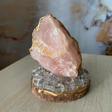Load image into Gallery viewer, Unconditional Love / Rose Quartz / Apatite / Home Decor / Gift of Good Intention
