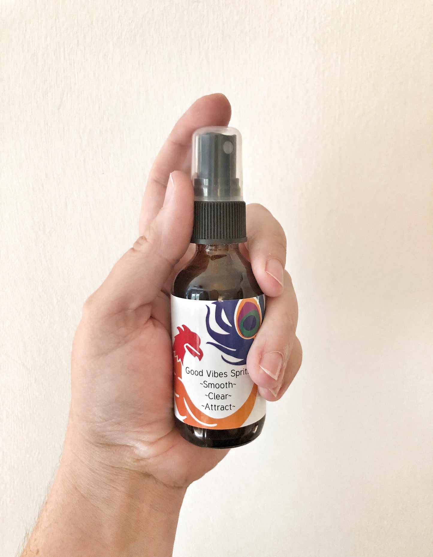 Good Vibes Spritz© / Crystal Infused Smudge Spray / Palo Santo Spray / Cleansing and Clearing Energy